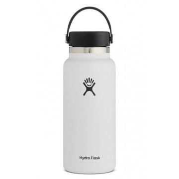 Hydro Flask 32oz (946mL) Vacuum Insulated Flask - White / Prcvcloudypink