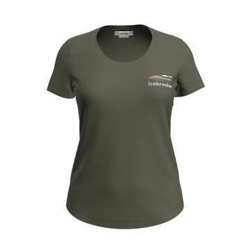 Icebreaker Women's Merino Tech Lite II Aotearoa T-Shirt - Loden