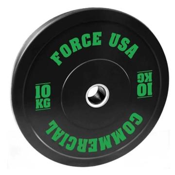 Force USA Ultimate Training Bumper Plate 10kg - Black