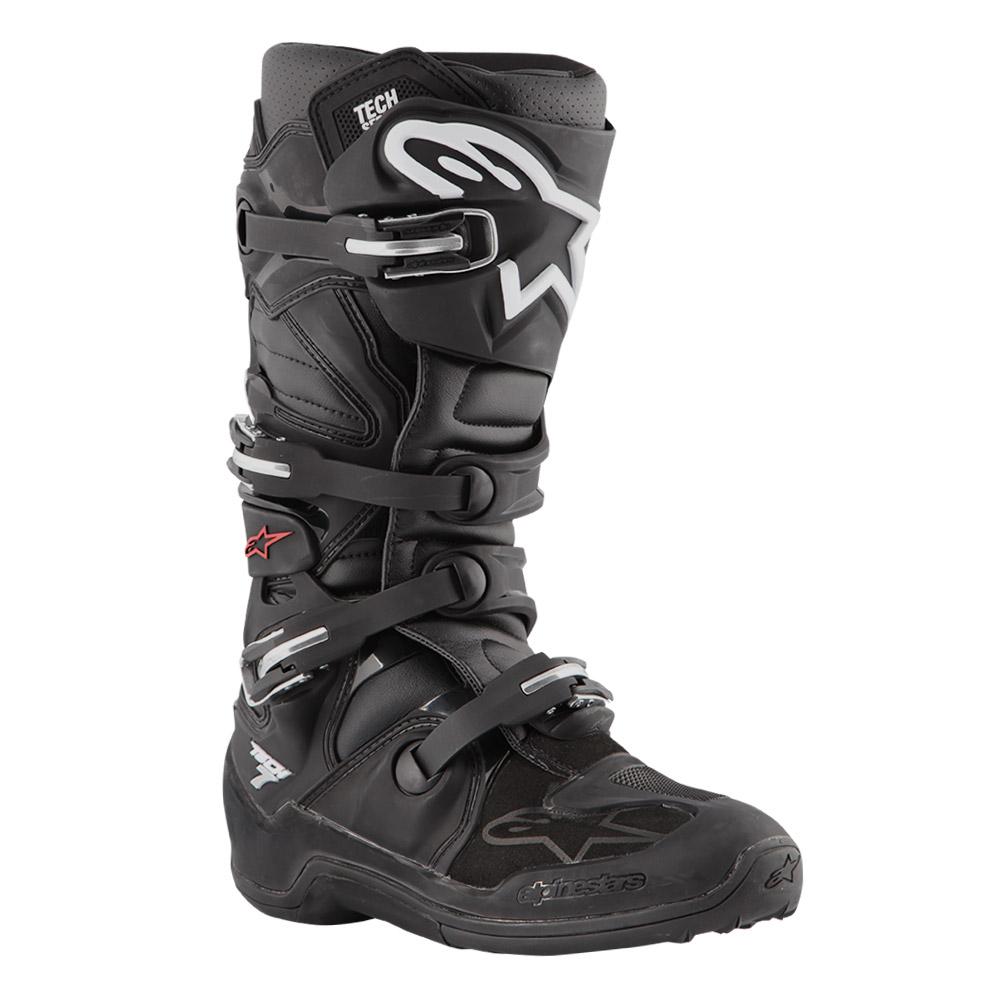 black mx boots