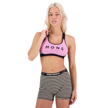 Women's Stella X-Back Bra - Pink Stripe
