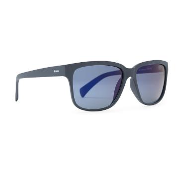 Dot Dash Merk Sunglasses - Black Satin / Blue Polarised
