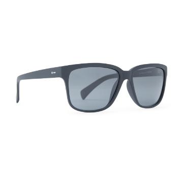 Dot Dash Merk Sunglasses - Black Satin / Grey Polarised