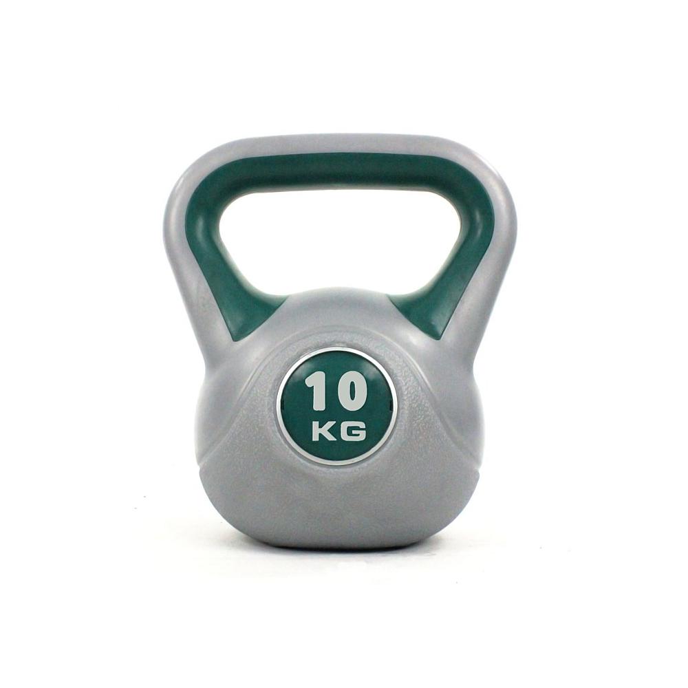 Kettlebell 10 kg Concrete with Plastic Coated
