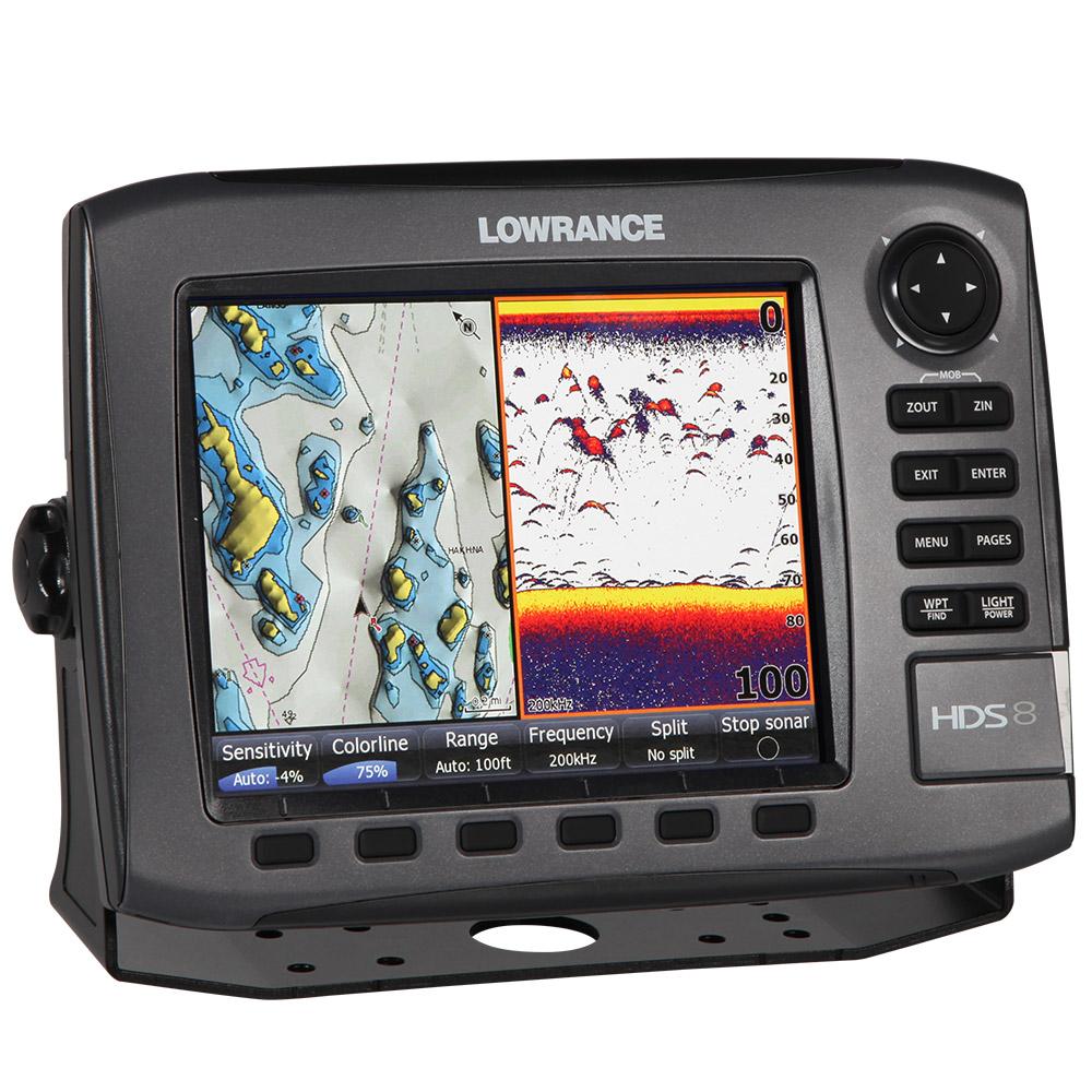 LOWRANCE HDS8 Gen 2 8in Fish Finder/Chartplotter | Buy Electronics ...