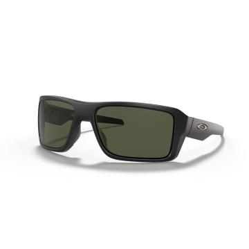 Oakley Double Edge Sunglasses - Matte Black / Dark Grey