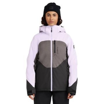 2023 Roxy Jetty Bright White Tenderness Womens Snowboard Ski Jacket Medium