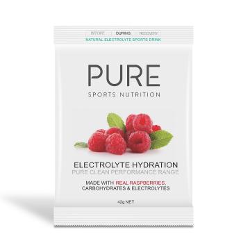 Pure Sports Nutrition Pure Electrolyte Hydration 42g Sachet - Raspberry