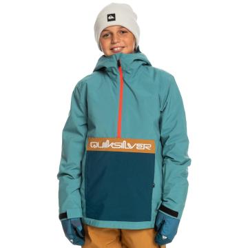 Quiksilver Youth Boys Steeze Snow Anorak - Brittany Blue