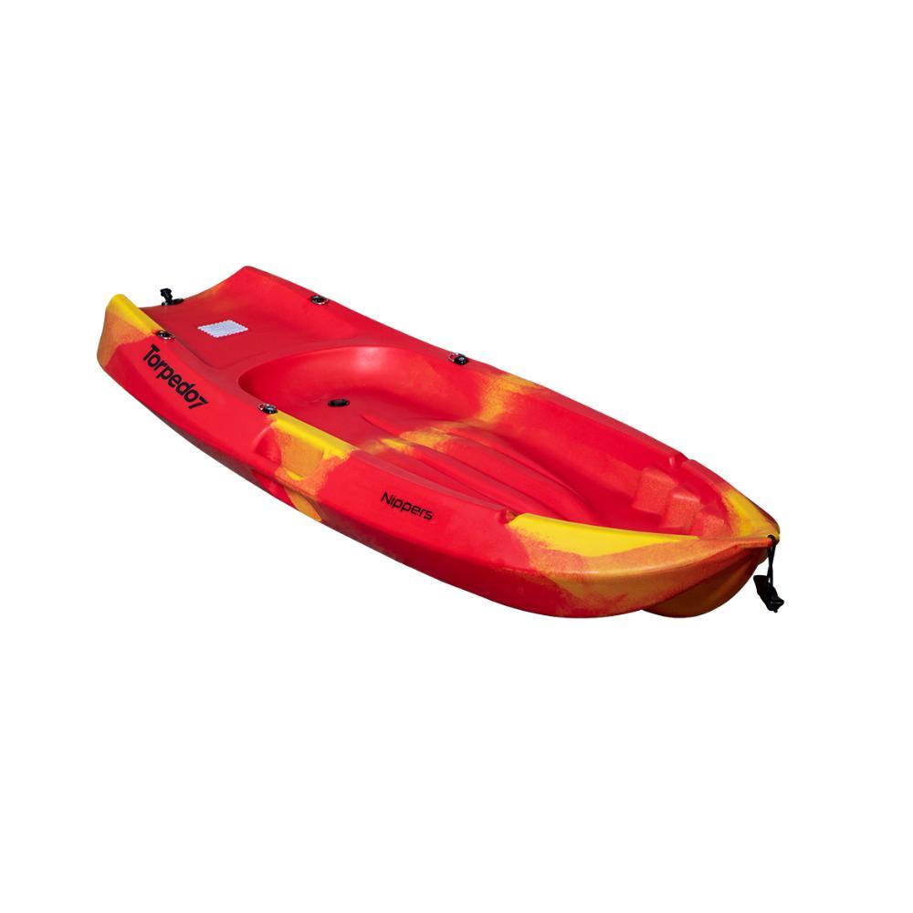 Torpedo7 Nippers Kids Kayak & Paddle 1.83m - Matte Fire