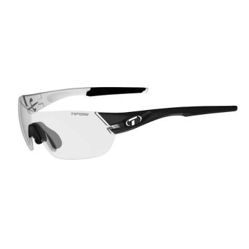 Tifosi Slice Sunglasses - Black / White / Light Night Fototec