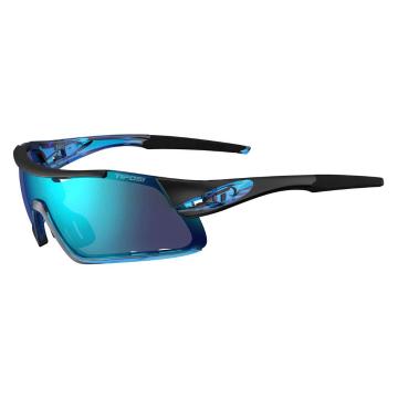 Tifosi Davos Sunglasses - Crystal Blue / Clarion Blue / AC Red / Clear