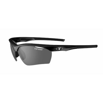 Tifosi Vero Sunglasses - Gloss Black / Smoke / AC Red / Clear
