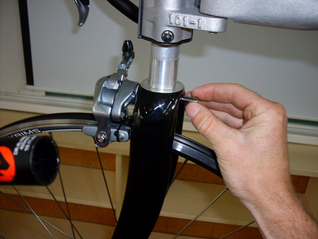 installing bike brakes
